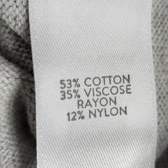 J. Jill Hummingbird Sweater Gray Size 2X Relaxed - Picture 9 of 10